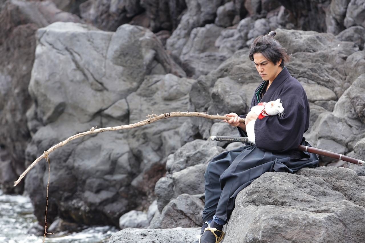 「猫侍 南の島へ行く」 (c)2015「続・猫侍」製作委員会