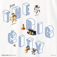 ひつじのショーン THE BIG CITY Tシャツ プリント部分