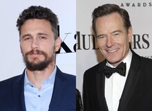 左からジェームズ・フランコ、ブライアン・クランストン。