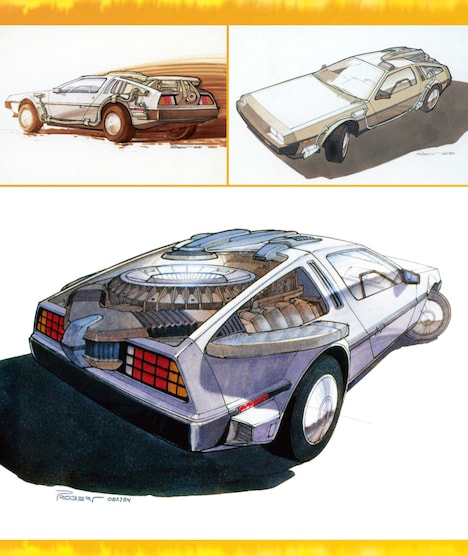 「バック・トゥ・ザ・フューチャー完全大図鑑」より。