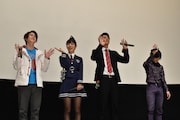 「仮面ライダードライブ」のキャストたち。