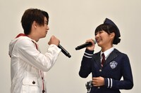 内田理央の発言にしっかりとツッコむ稲葉友。