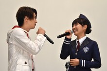 内田理央の発言にしっかりとツッコむ稲葉友。