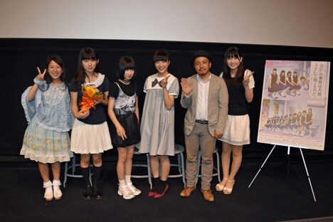 「女子の事件は大抵、トイレで起こるのだ。」舞台挨拶の様子。