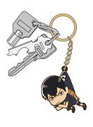 影山飛雄つままれキーホルダーの使用例。