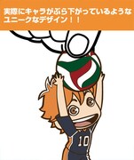「ハイキュー!!」つままれストラップ