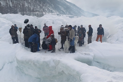 「ベル＆セバスチャン」メイキング写真 (c)2013 RADAR FILMS EPITHETE FILMS GAUMONT M6 FILMS ROHNE-ALPES CINEMA