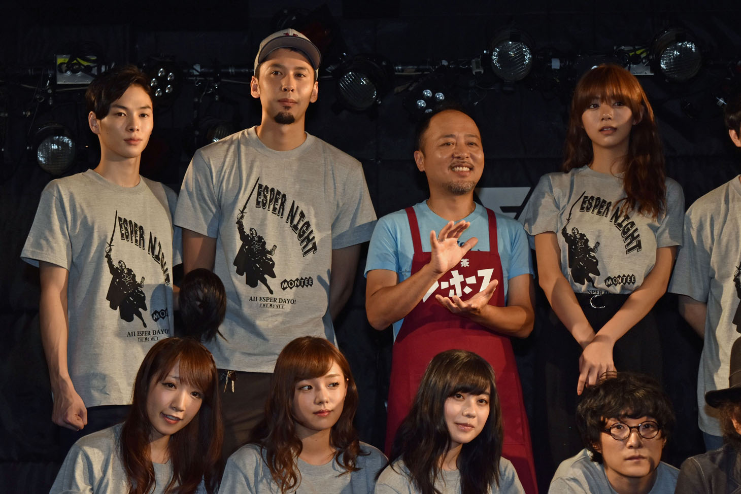 上段左から柾木玲弥、深水元基、マキタスポーツ、池田エライザ。下段左から清水あいり、篠崎愛、冨手麻妙、石崎ひゅーい。