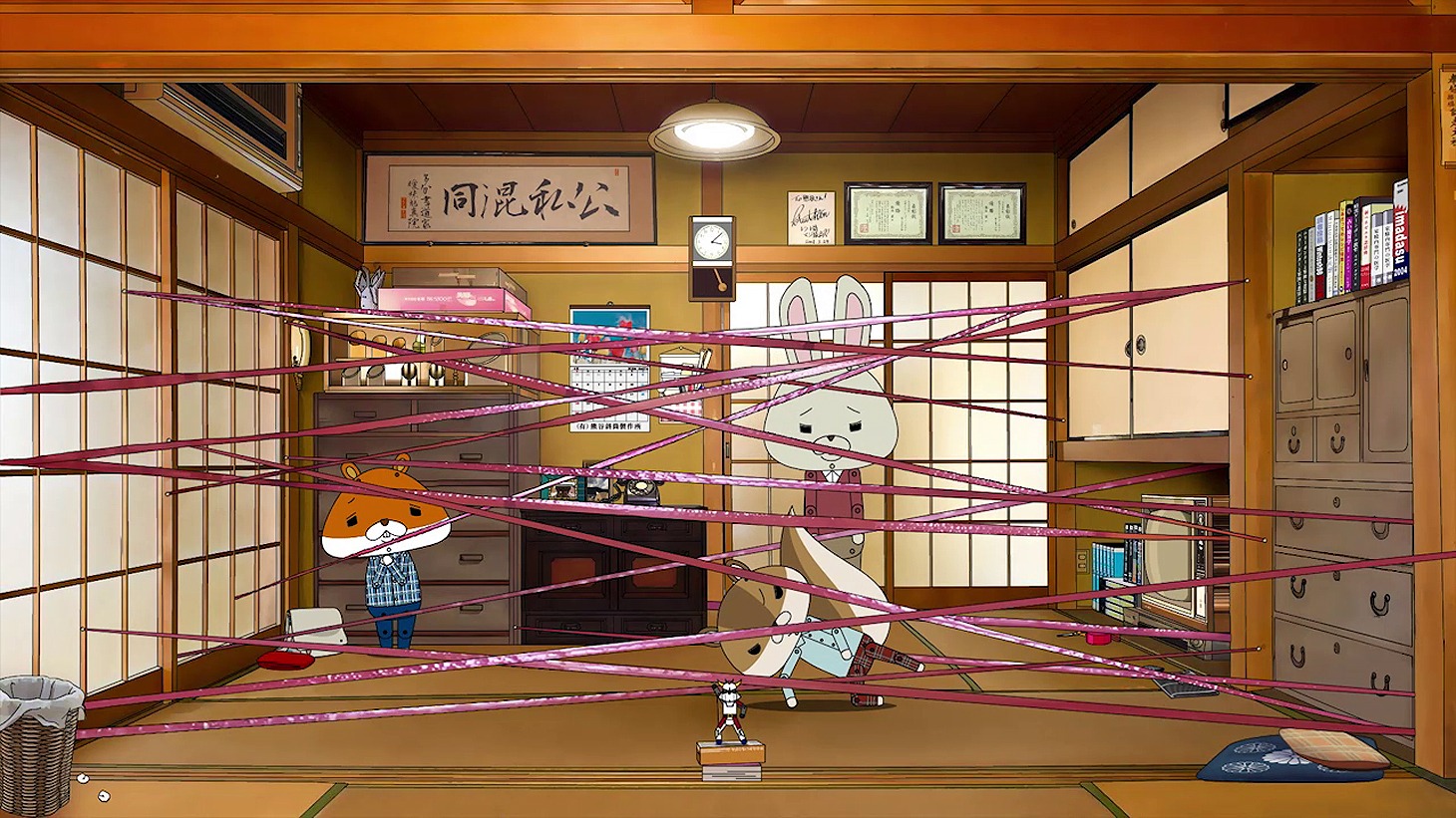 「紙兎ロペ 笑う朝には福来たるってマジっすか!?」 (c)紙兎ロペプロジェクト2015/フジテレビジョン