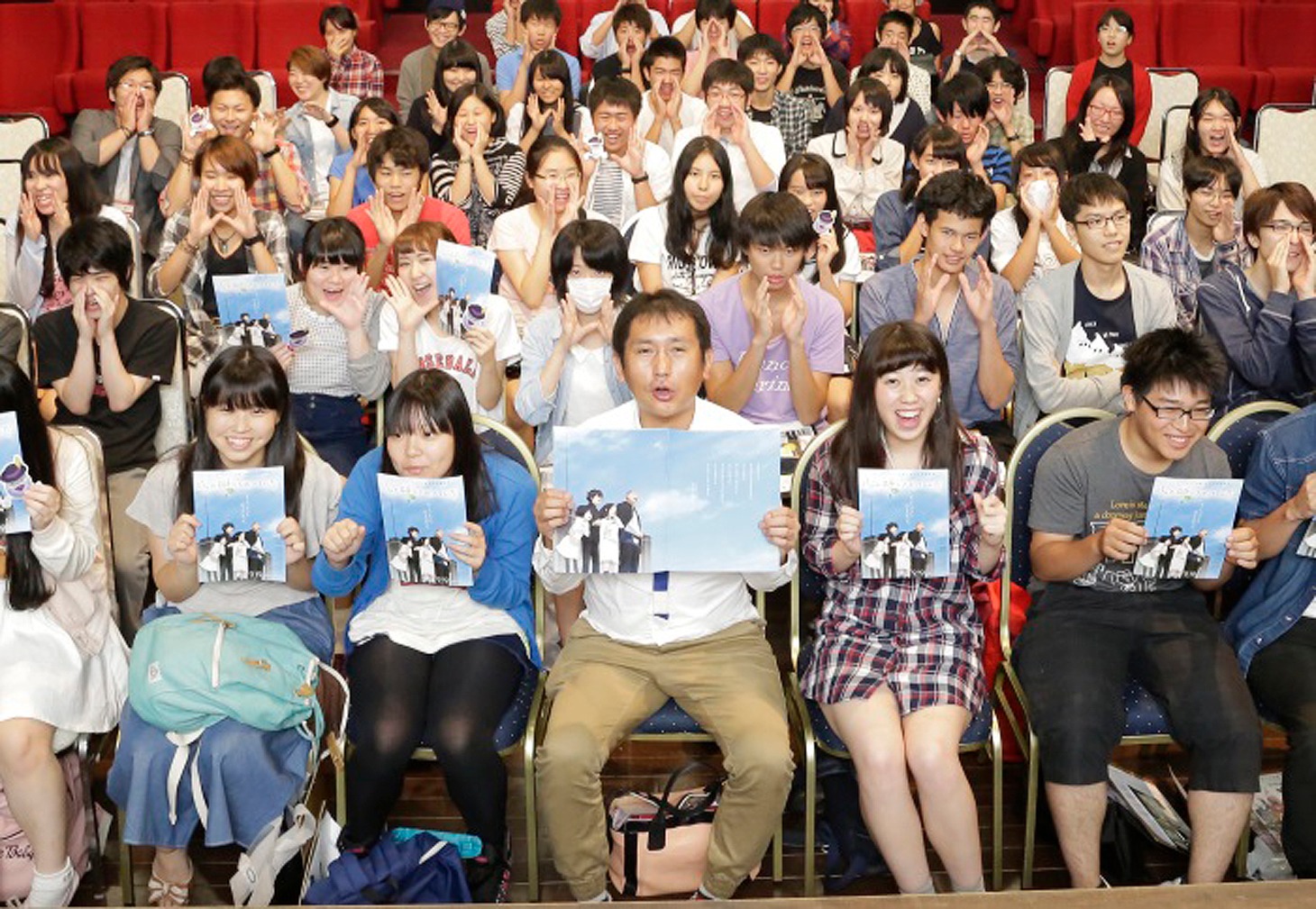 「心が叫びたがってるんだ。」ティーチイン試写会の様子。(c)KOKOSAKE PROJECT