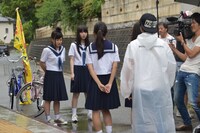 「私たちのハァハァ」サイドストーリー撮影の様子。