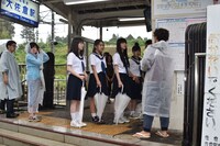 「私たちのハァハァ」サイドストーリー撮影の様子。