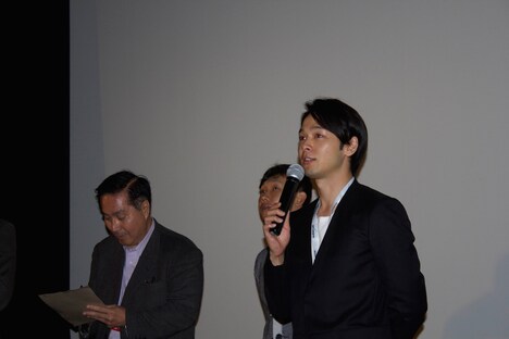 モントリオール世界映画祭にて行われた「星ガ丘ワンダーランド」ティーチインの様子。