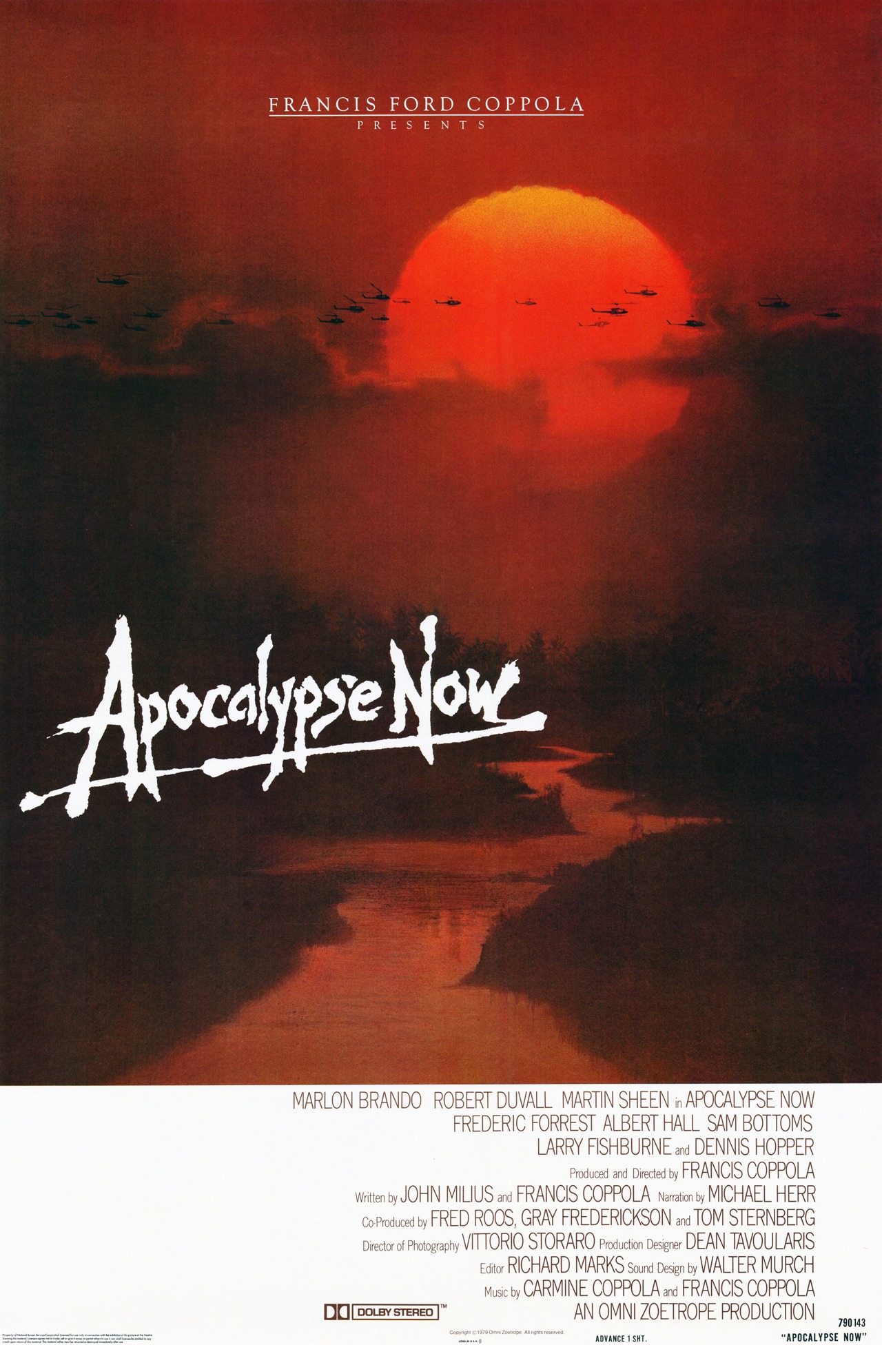 「地獄の黙示録」ビジュアル (c)1979. United Artists Corporation.
