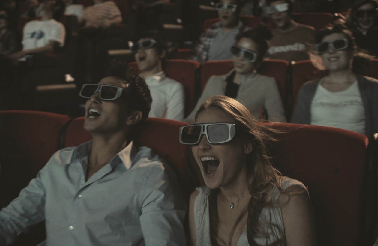 4DX鑑賞時の様子。