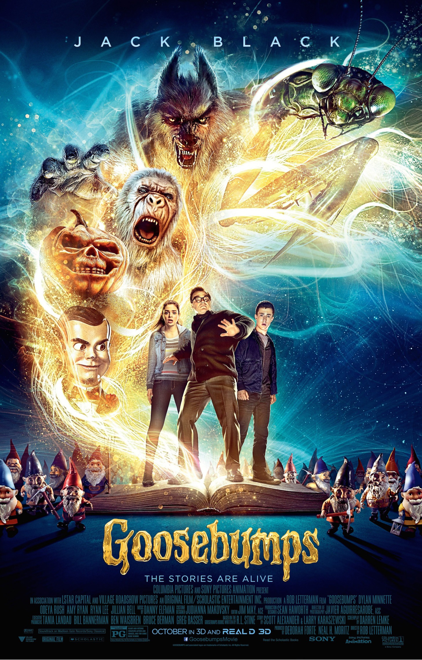 「Goosebumps（原題）」ポスタービジュアル（写真提供：Sony Pictures Releasing / Photofest / ゼータ イメージ）