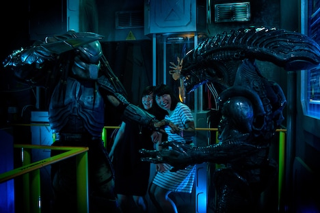 「エイリアンVS.プレデター」イメージ AVP TM & (c)2015 Twentieth Century Fox Film Corporation. All Rights Reserved. (画像提供:ユニバーサル・スタジオ・ジャパン)