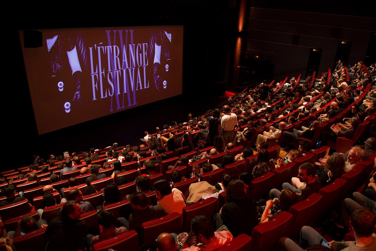 第21回エトランジェ映画祭会場の様子。