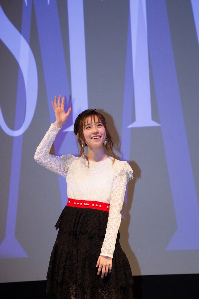 第21回エトランジェ映画祭に参加したAKB48・島崎遥香。