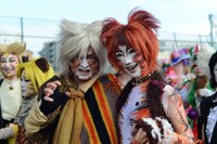 過去の「KAWASAKI Halloween」の様子。