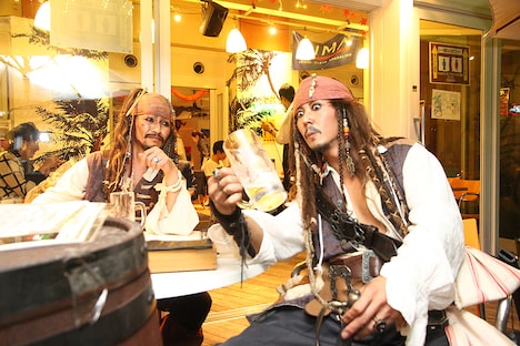 過去の「KAWASAKI Halloween」の様子。