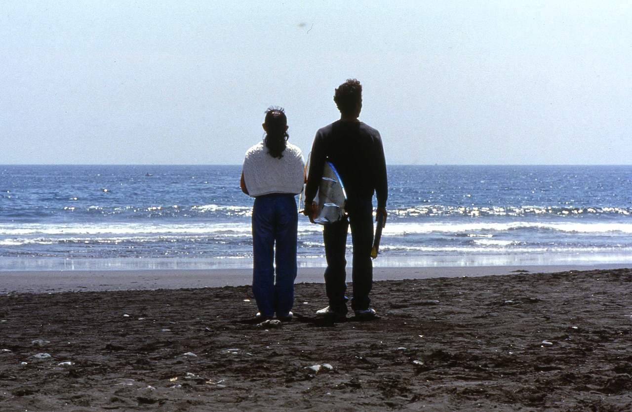 北野武、ティム・バートンらの作品を波の音とともに堪能、漁師町で行われる映画祭