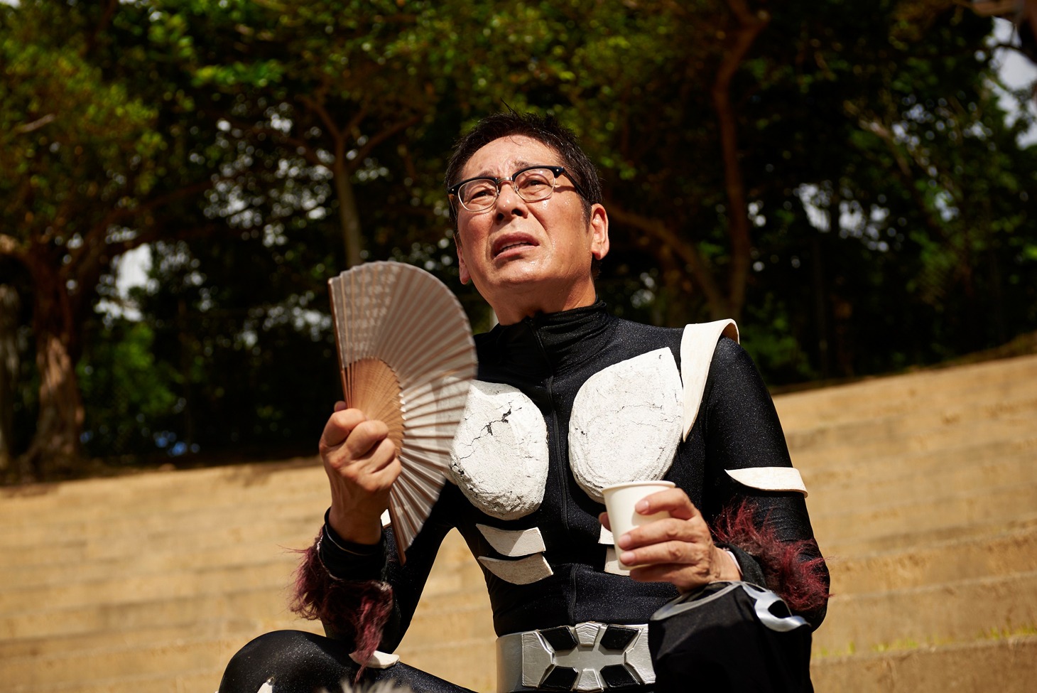 「天の茶助」より、大杉漣。(c)2015「天の茶助」製作委員会