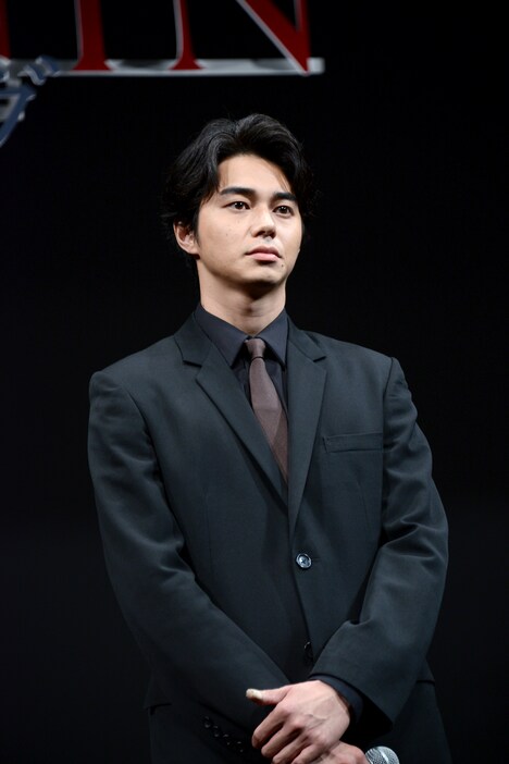 大越組の若頭・久松の息子、勇人を演じた東出昌大。