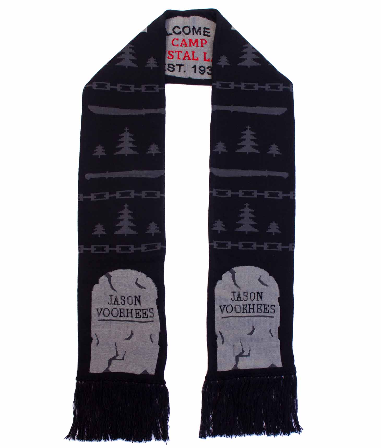 Friday the 13th Scarf 裏面（40ドル）