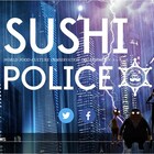 “スシポリス事件”を描いた短編アニメのティザーサイトOPEN、琳派とのコラボも