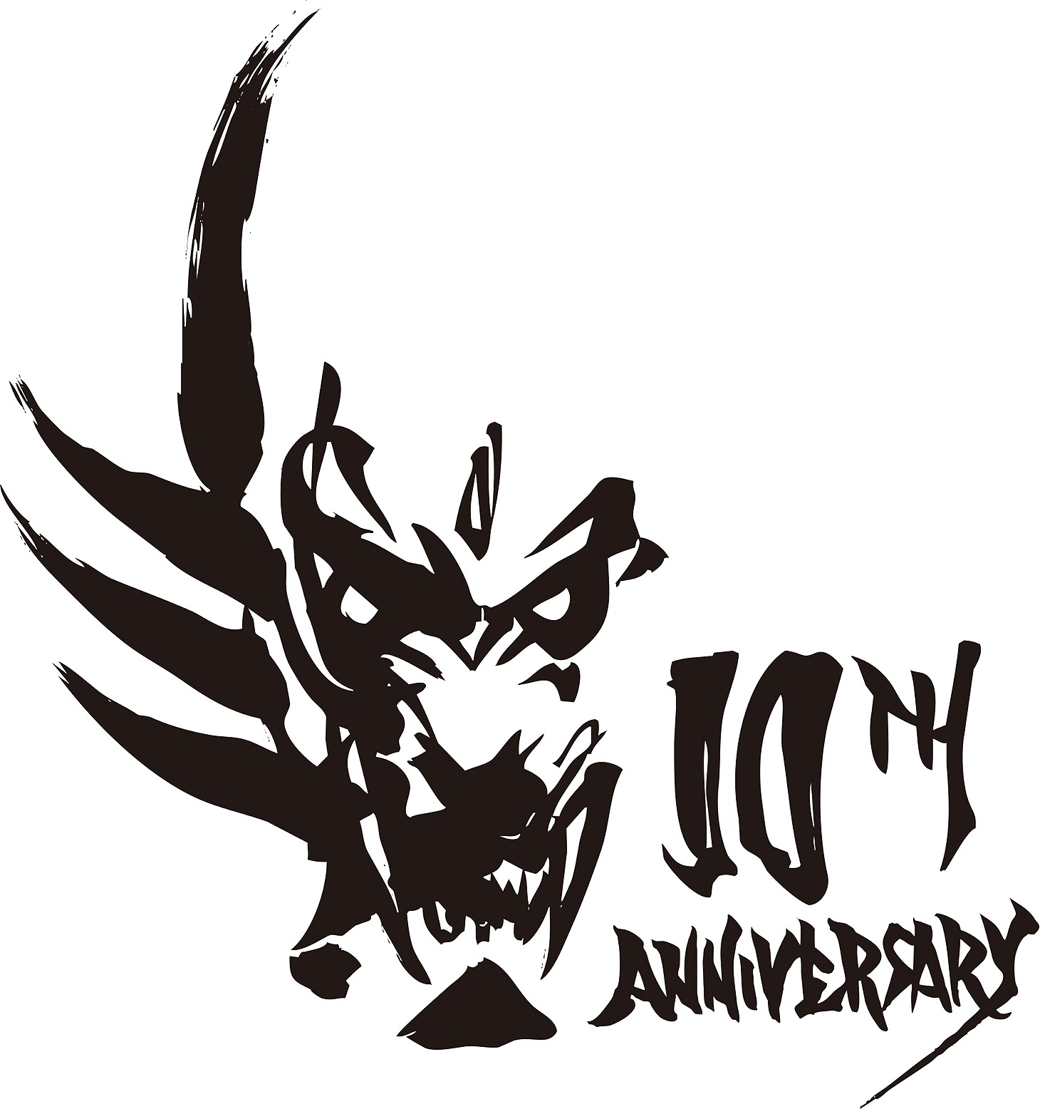 「牙狼＜GARO＞」10周年ロゴ (c)2005 雨宮慶太/Project GARO