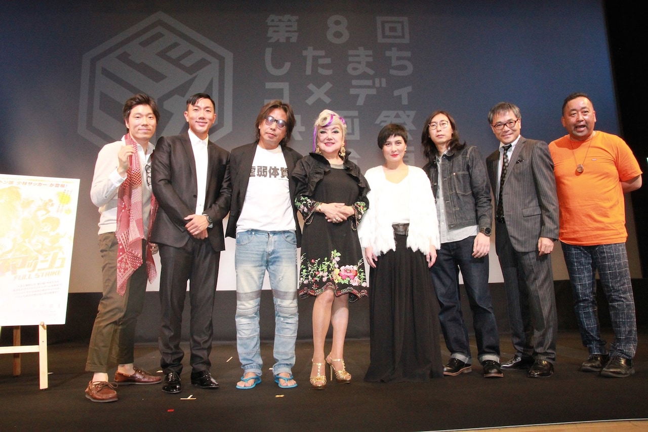 「全力スマッシュ」監督＆キャスト集結、嘔吐シーンの裏話をユーモラスに語る