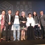 「全力スマッシュ」監督&キャスト集結、嘔吐シーンの裏話をユーモラスに語る