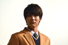 「通学シリーズ 通学途中」 に出演した中川大志。