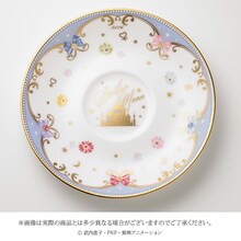 「美少女戦士セーラームーン ティーカップ＆ソーサーセット2016」のソーサー。
