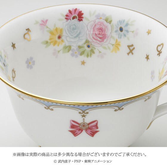 セーラームーン×ノリタケ、戦士の“絆”モチーフにしたティーカップ