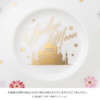 「美少女戦士セーラームーン ティーカップ＆ソーサーセット2016」のソーサー。