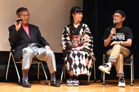 「とり・みきの吹替え“凄ワザ”講義」の様子。