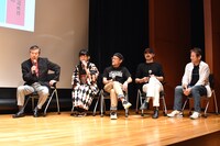 「とり・みきの吹替え“凄ワザ”講義」の様子。