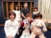 （上段左から）仲谷明香、長南翔太、小堀幸。（下段左から）平川大輔、代永翼、佐藤拓也。