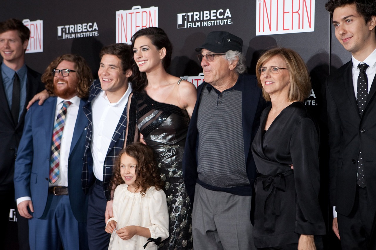 「マイ・インターン」ニューヨークプレミアの様子。（撮影：Mayumi Nashida）