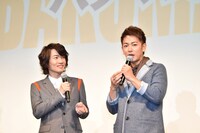 左から神木隆之介、佐藤健。