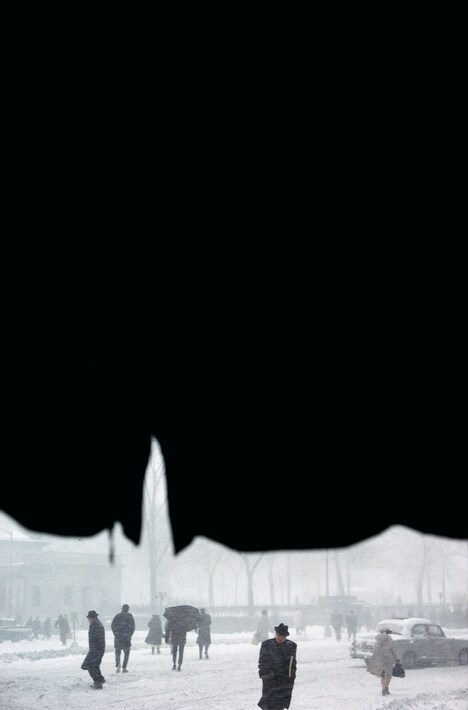 ソウル・ライターの作品「Canopy（1958）」 (c)Saul Leiter Foundation/Courtesy Howard Greenberg Gallery.