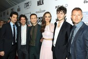 第53回ニューヨーク映画祭にて、「ザ・ウォーク」のキャストたち。