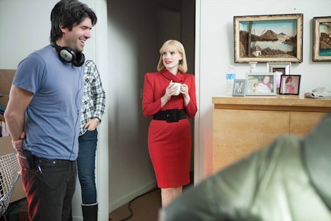 「アメリカン・ドリーマー 理想の代償」撮影中の様子。(c)2014 PM/IN Finance.LLC.