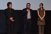 第28回東京国際映画祭ラインナップ発表会の様子。左から小栗康平、中村義洋、竹内結子。