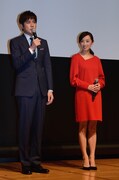 第28回東京国際映画祭ラインナップ発表会の様子。左から羽鳥慎一、西尾由佳理。