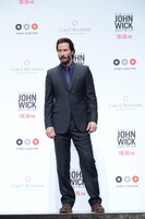 「ジョン・ウィック」ジャパンプレミアに出席したキアヌ・リーヴス。