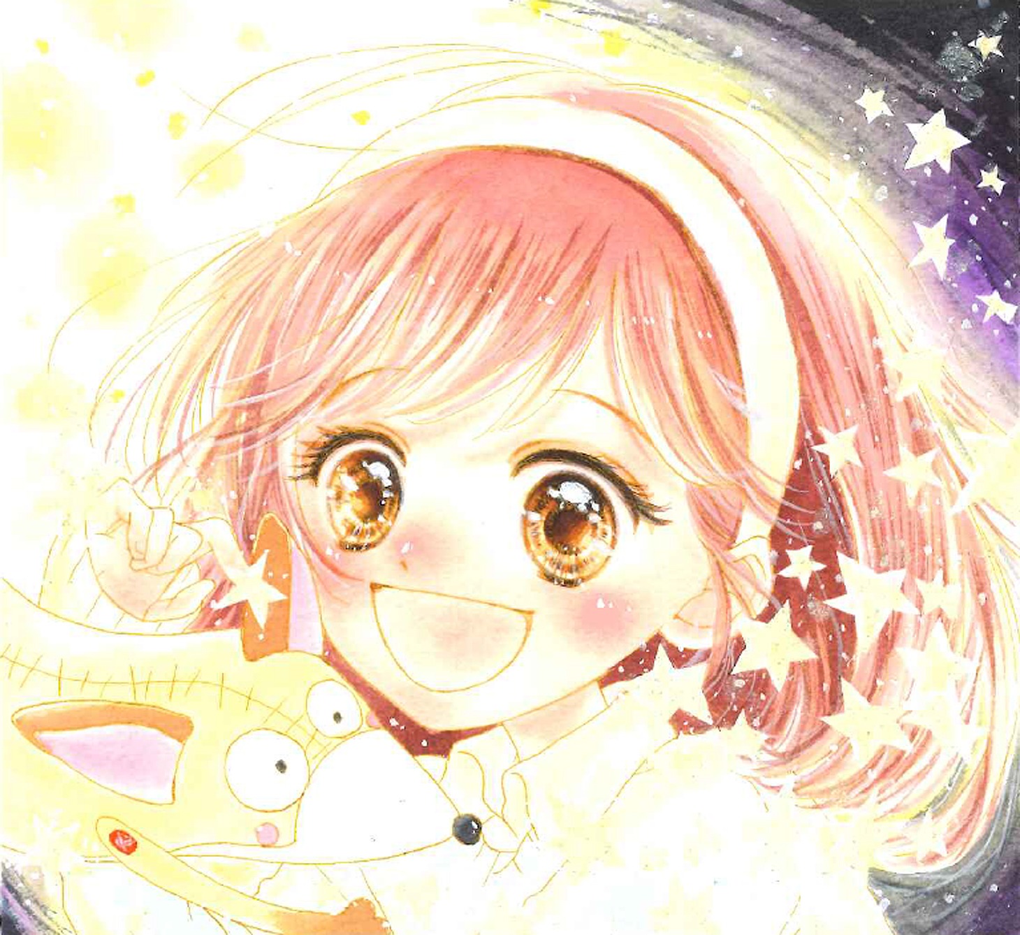 木村恭子が描いたメインキャラクター。