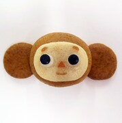 あわ家惣兵衛の「チェブラーシカ饅頭」（270円）。1日限定50個。